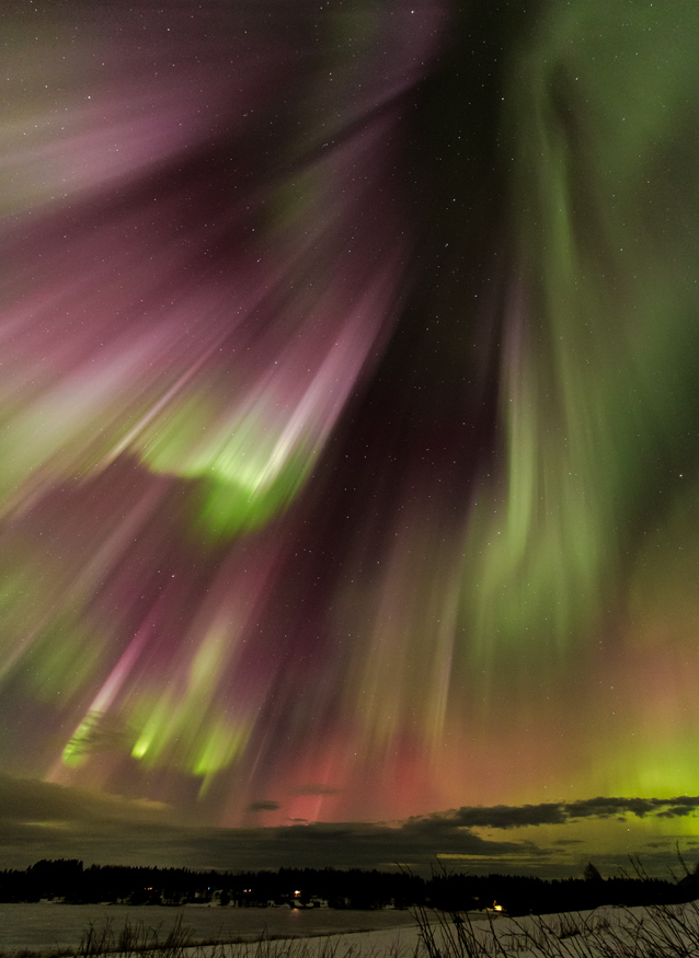 Aurora Korpisjaervi Finnland in der Astroecke