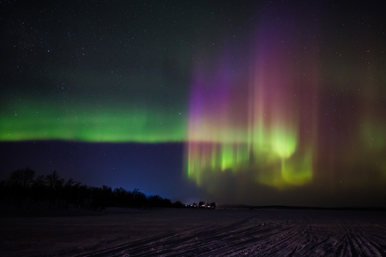Aurora Leppaejaervi Finnland in der Astroecke