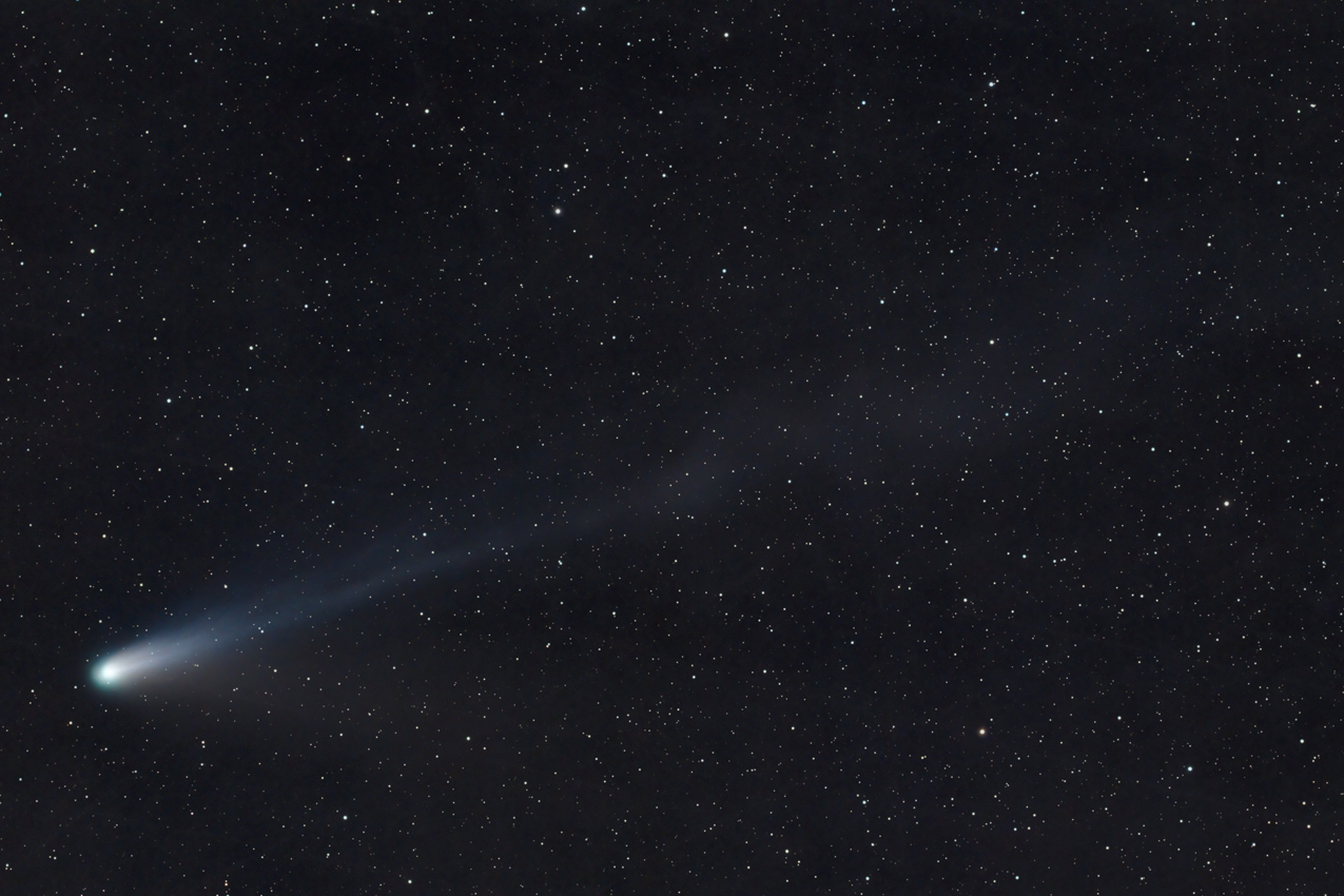 Bild des Kometen 12P Pons-Brooks in der Astroecke