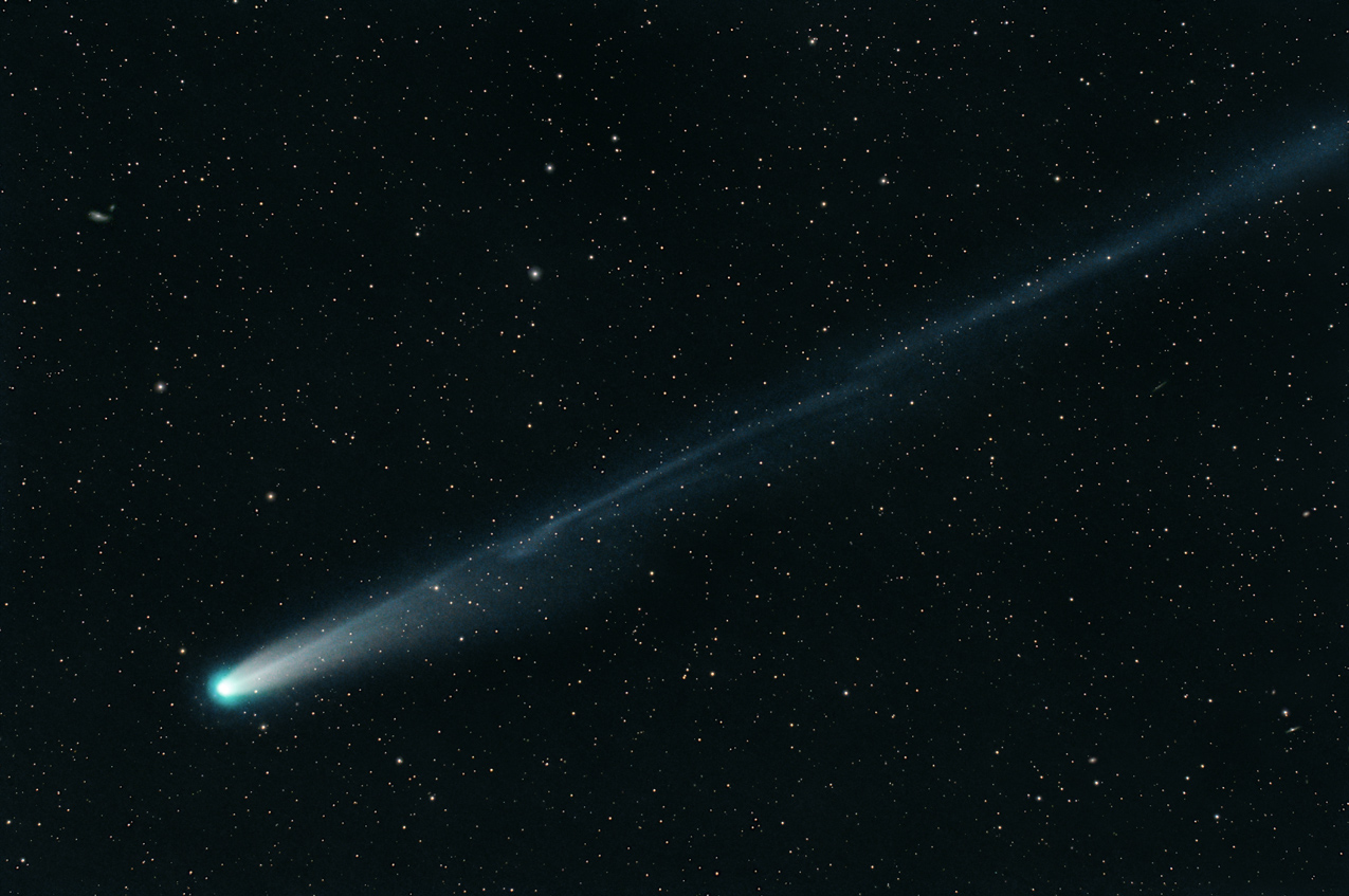 Bild des Kometen C/2025 A6 Lemmon in der Astroecke