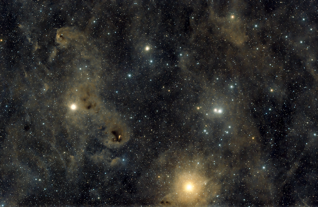 Bild von Aldebaran und den Hyaden in der Astroecke
