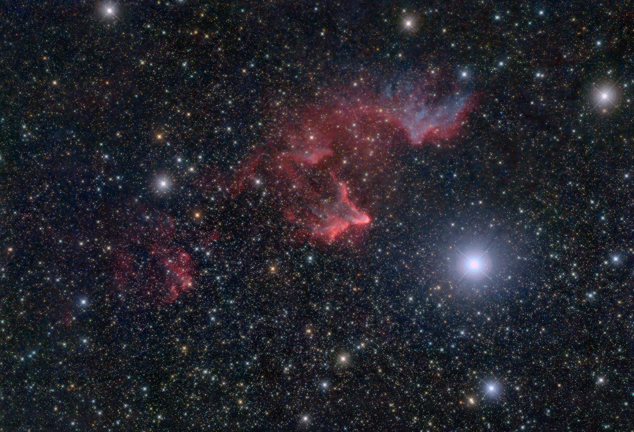 Bild von IC63 & IC59 in der Astroecke