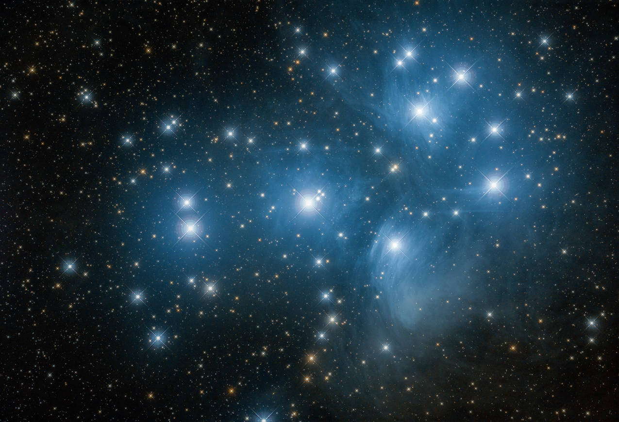 Bild von M45 in der Astroecke